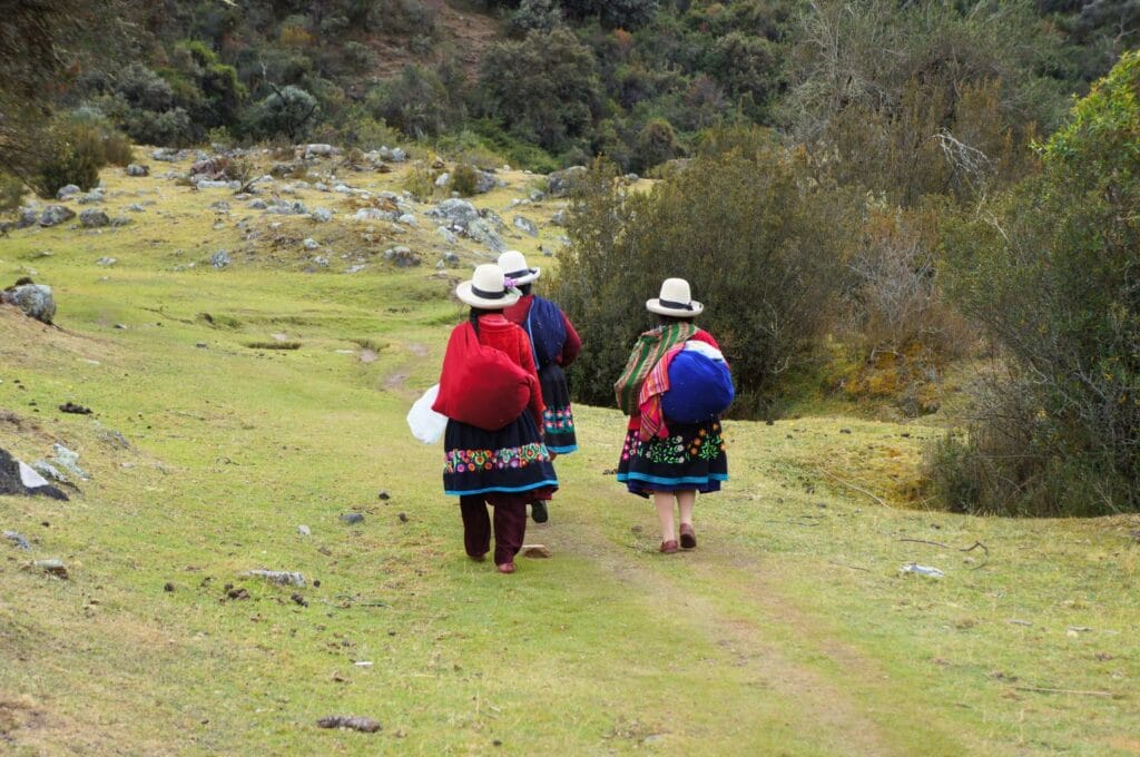 Our guides on the Santa Cruz trek in Peru