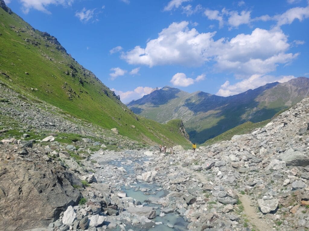 combe arrivée cabane prafleuri