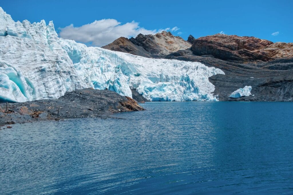 le glacier Pastoruri, une des randonnées d'1 jour depuis Huaraz