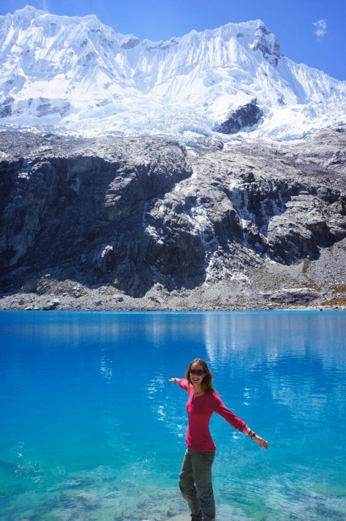 Fabienne devant la laguna 69