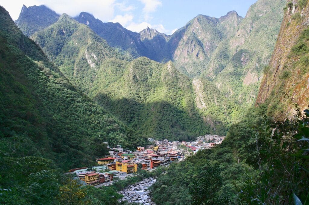 Aguas Calientes in Peru