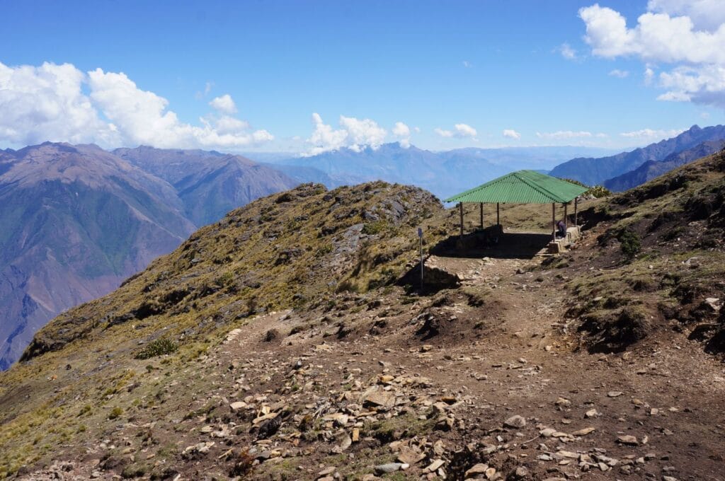 Shelter at the San Juan pass