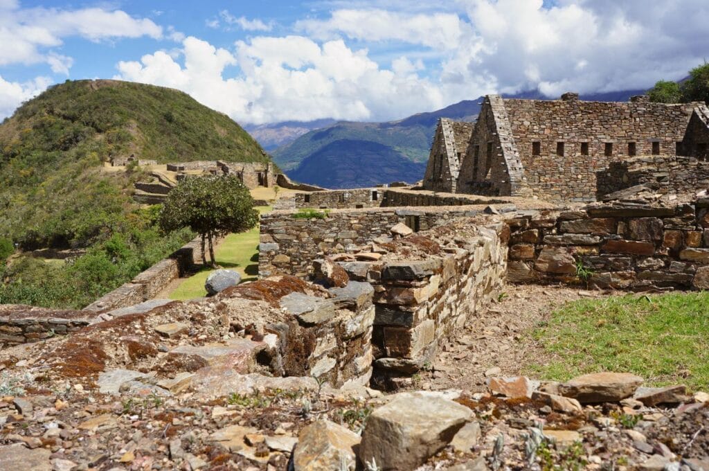 les ruines de Choquequirao au Pérou