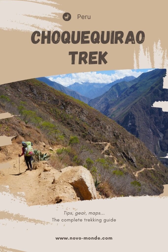 choquequirao trek in Peru