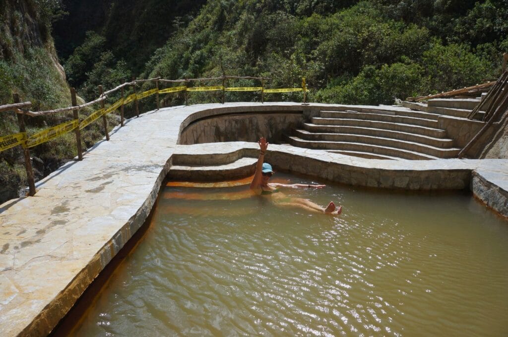 hot springs in Collpapampa