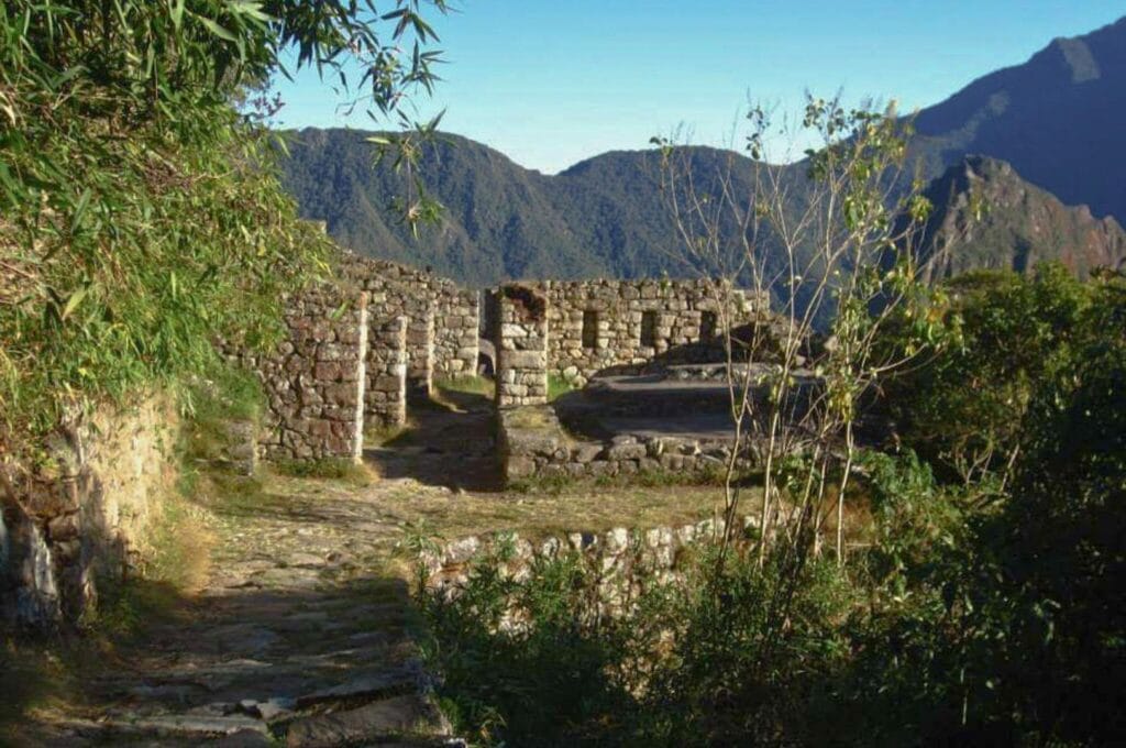 sur le chemin du trek de l'Inca Trail