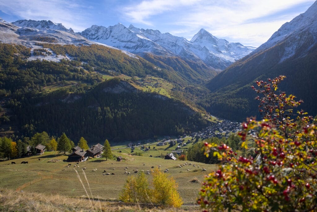 val d'Hérens en automne