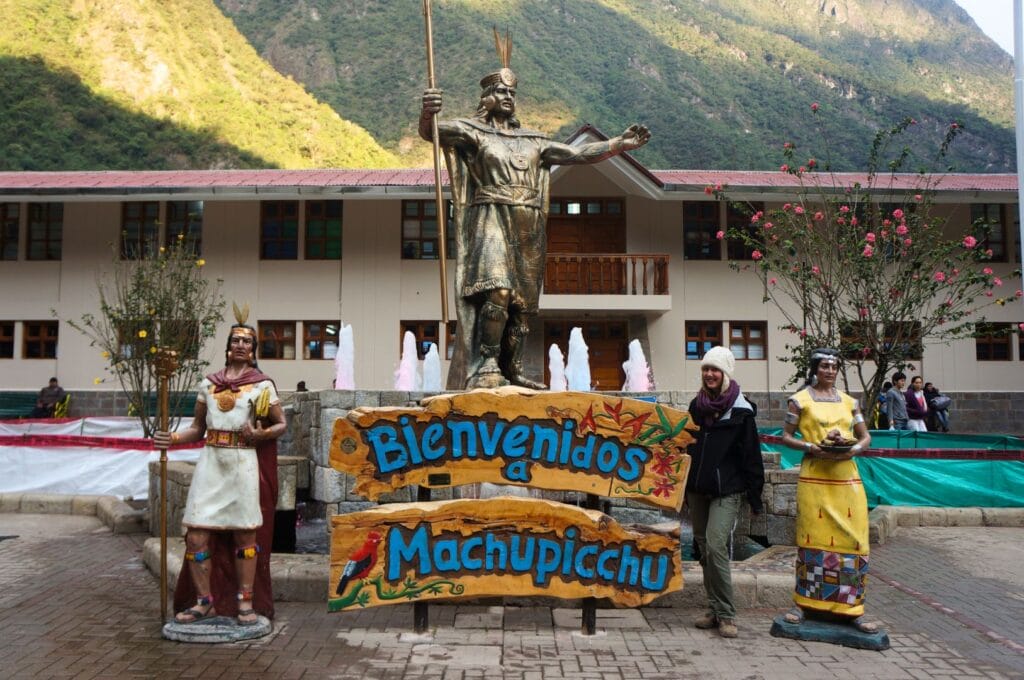 Arrival in Aguas Calientes, the departure town for Machu Picchu