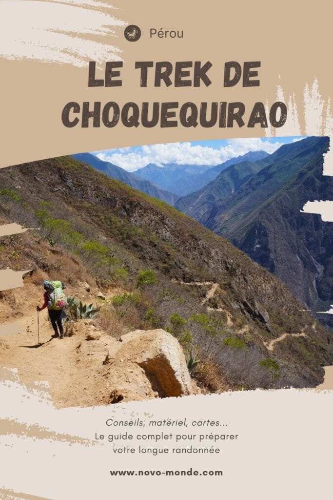 faire le trek de choquequirao au Pérou