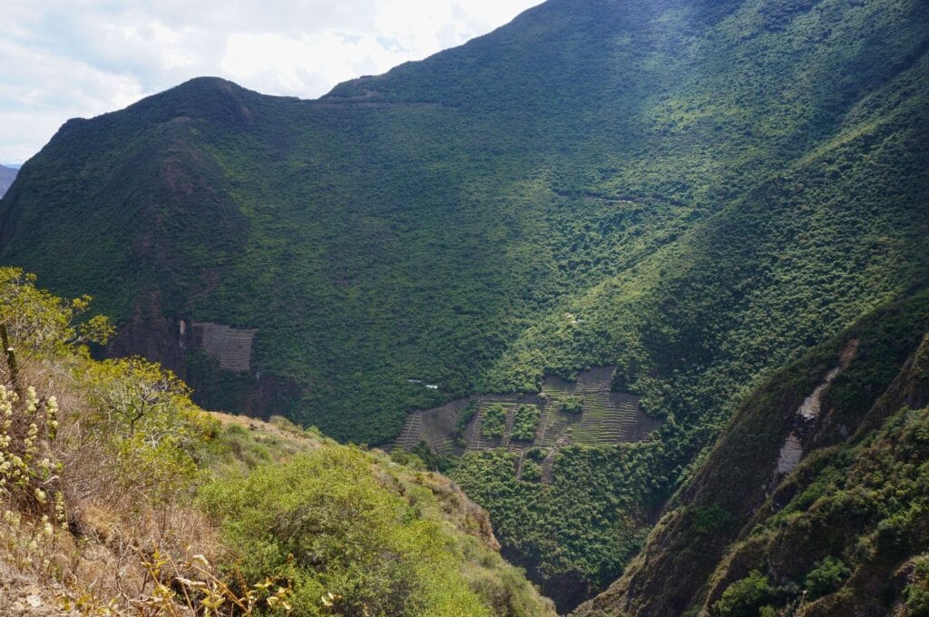 point de vue sur Choquequirao