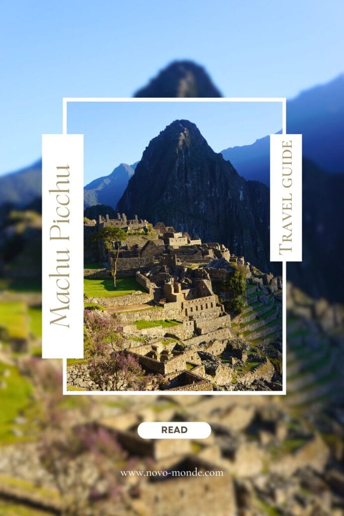 visiting guide to machu picchu in peru