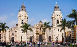 la cathédrale de Lima