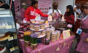 stand de gâteaux à Lima