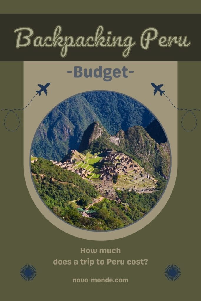 how much does a trip to peru cost