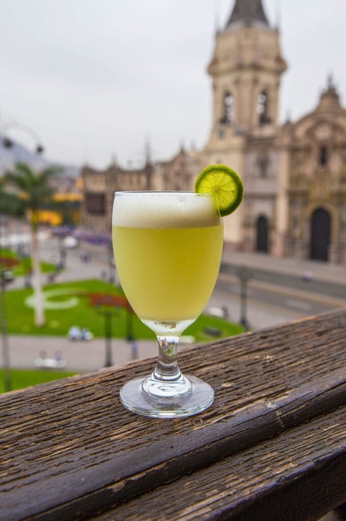 pisco sour au Pérou