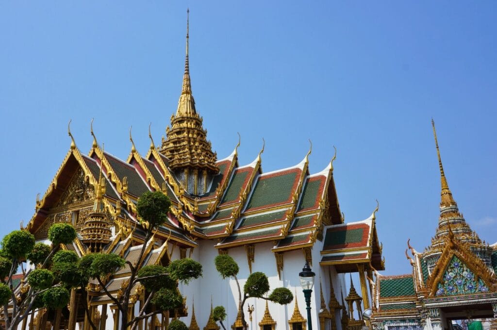façade du grand palais de bangkok