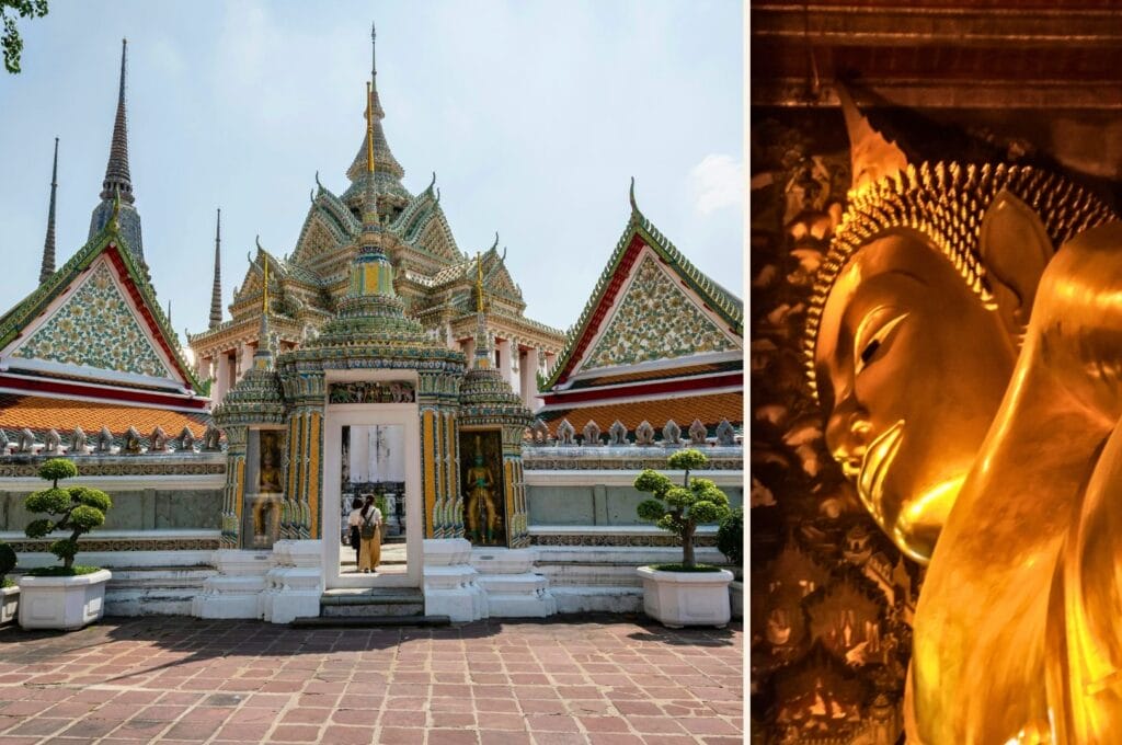 temple Wat Pho et son immense Bouddha doré