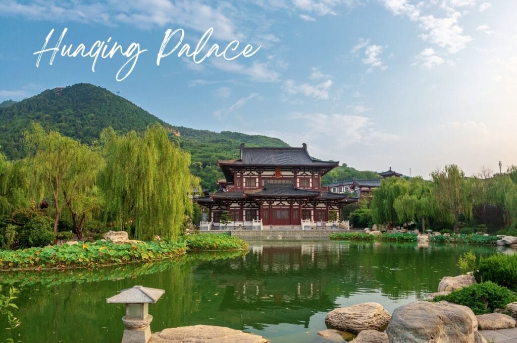 Huaging Palace at Xi'an's waterfront