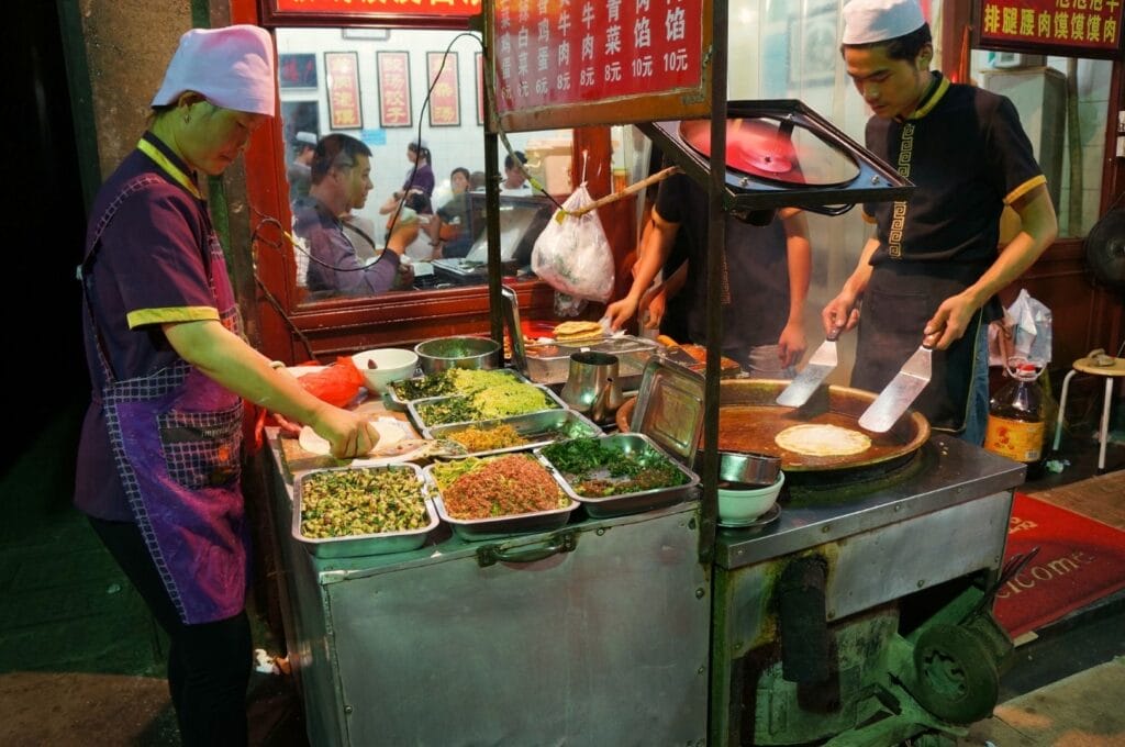 street food stall