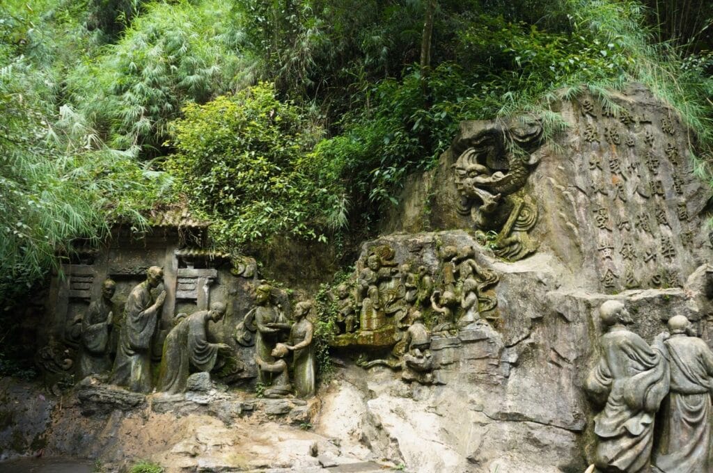 Falaise sculptée