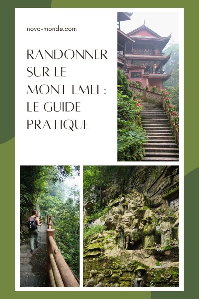 randonner sur le Mont Emei