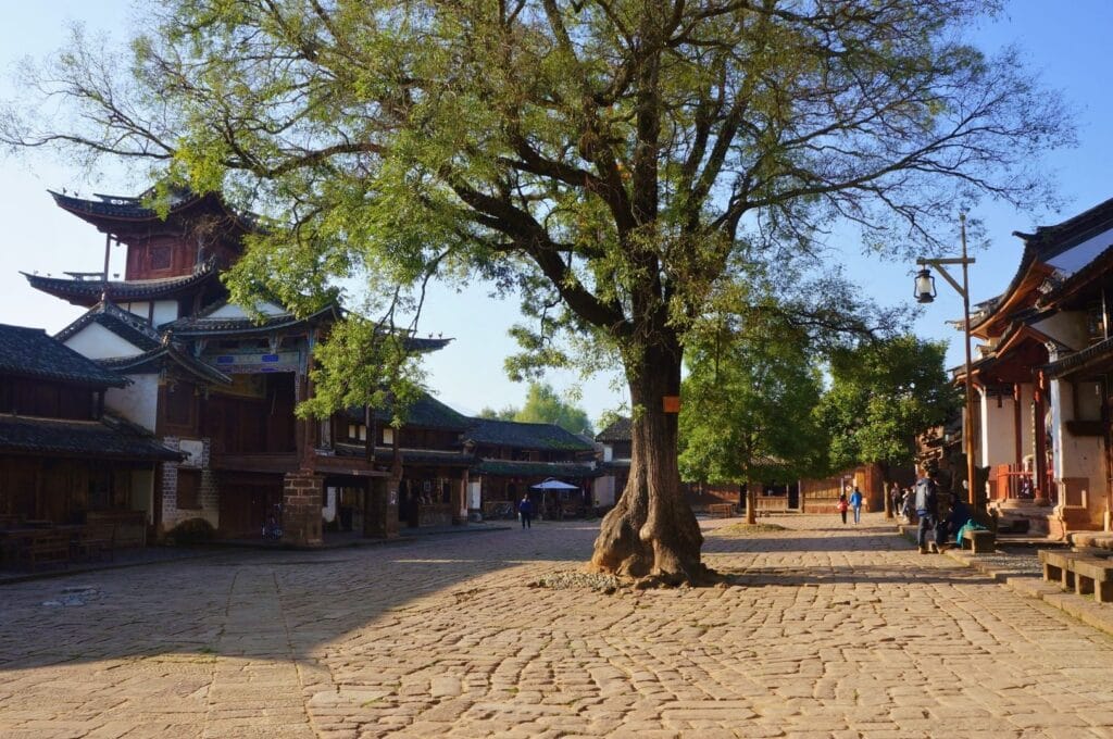 place principale Sideng de Shaxi