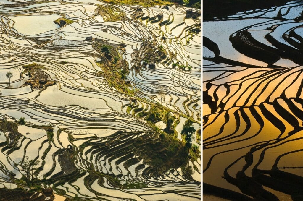 rizières en terrasses de Yuanyang