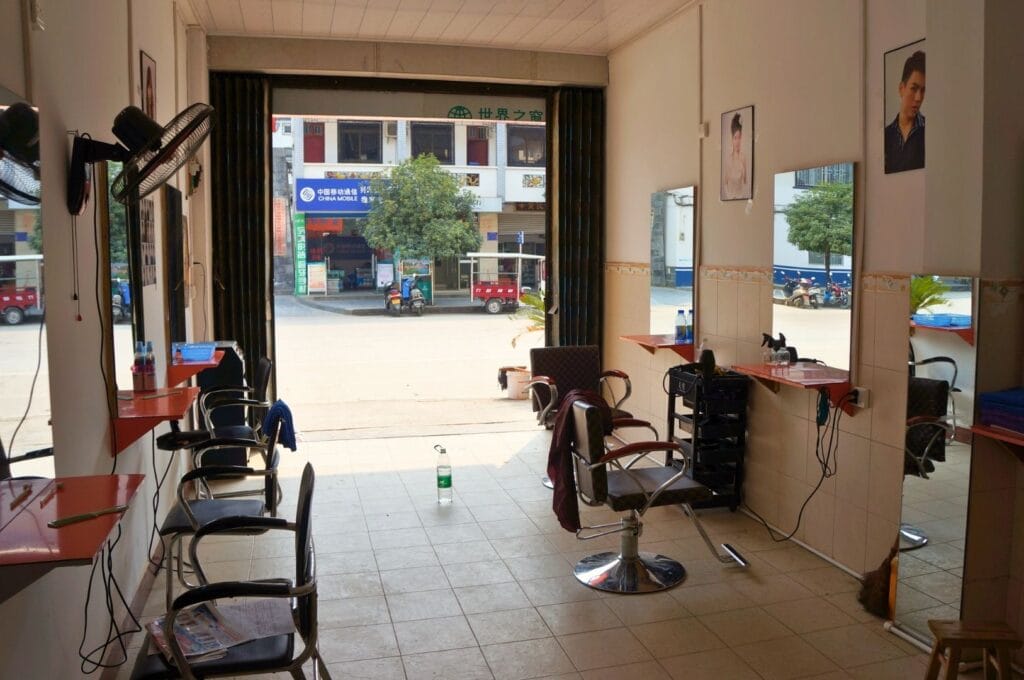 salon de coiffure dans Xingping