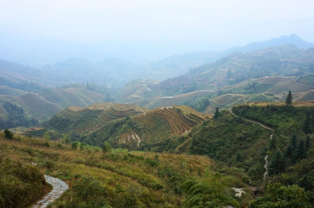 rizières de Longsheng en Chine
