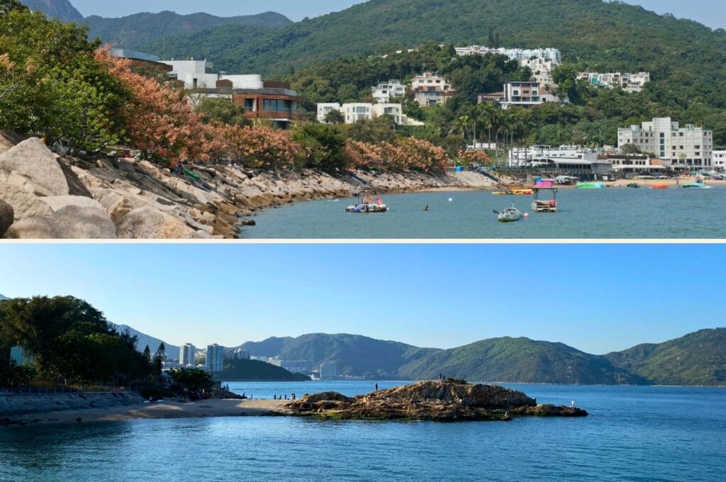 les nouveaux territoires de Hong Kong