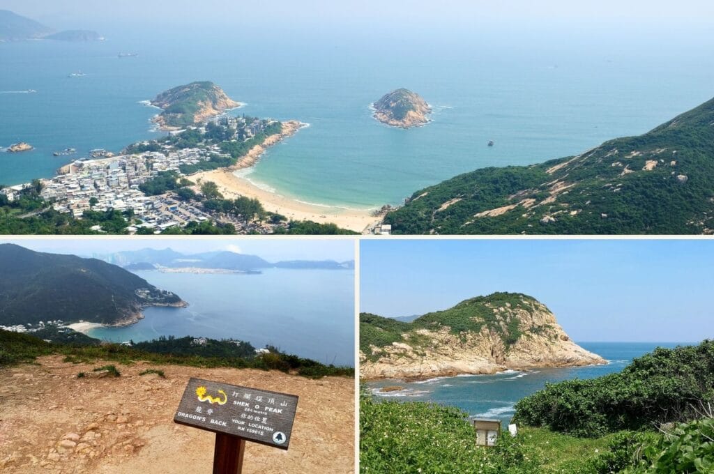 Shek O, son pic, son littoral