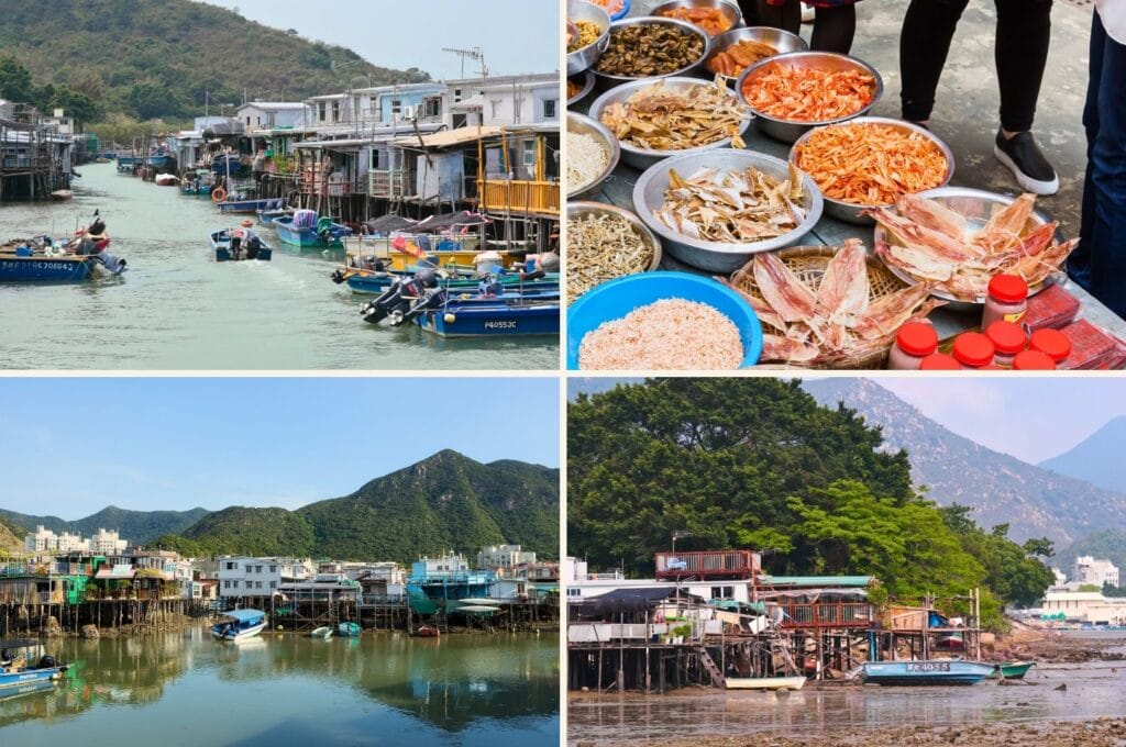 village de Tai O sur l'île de Lantau