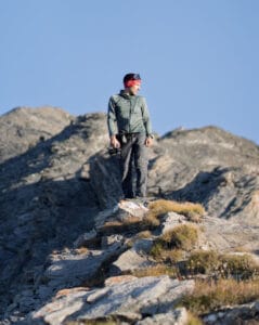 Sur l'ar&ecirc;te du Dardeu Benoit