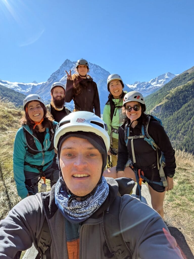 Alpiness à la via ferratta