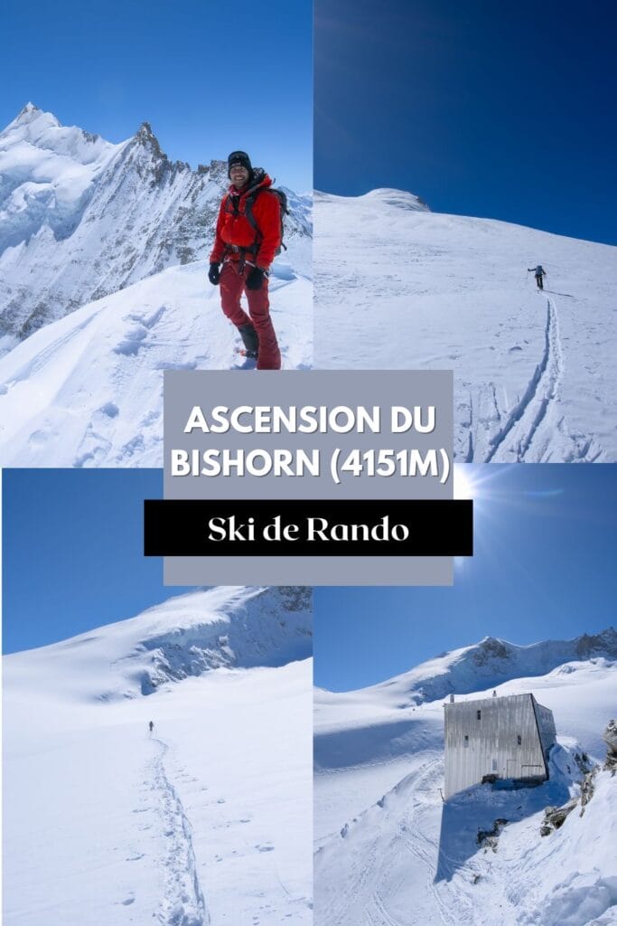 Ascension en ski du Bishorn 4151m