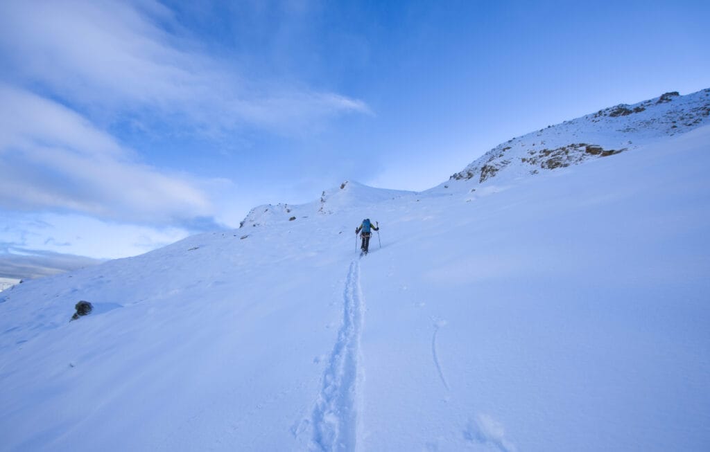 Montée jusqu'au Roc de la Vache