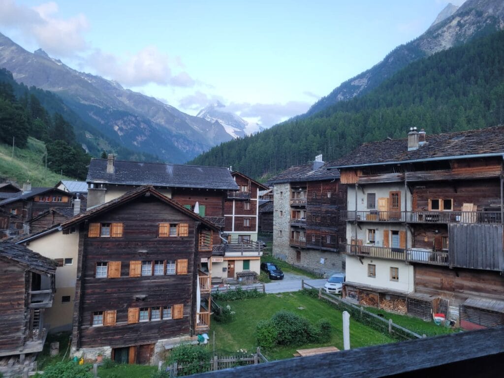 la vue sur la DB depuis le balcon