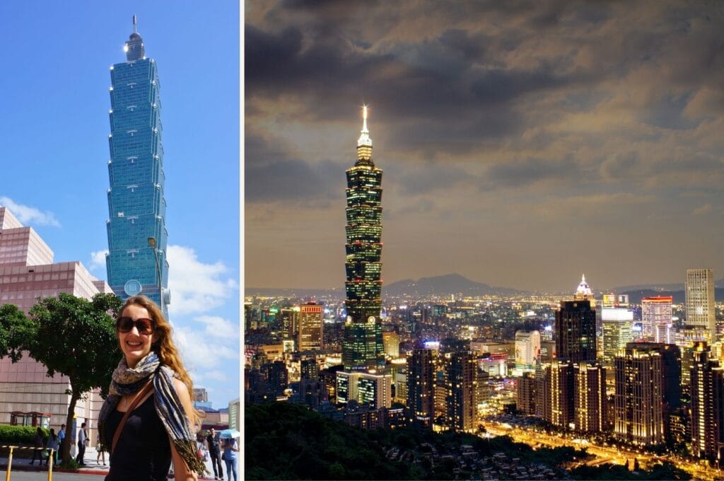 Tour 101 de jour et de nuit