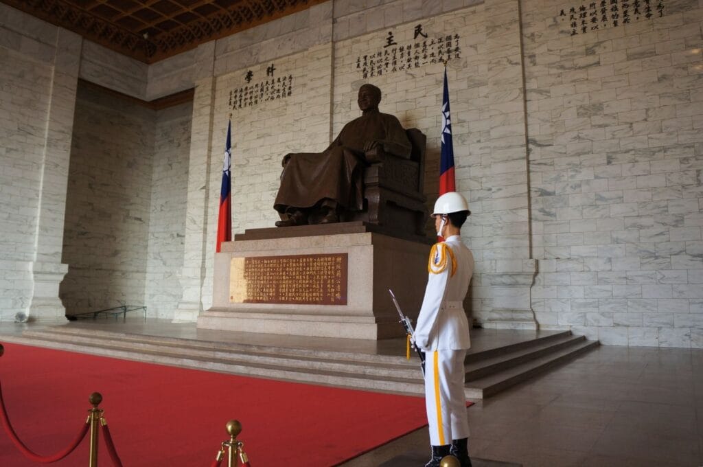 mémorial de Chiang Kai Shek à Taipei