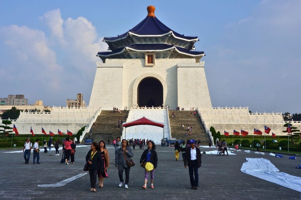 mémorial de Chiang Kai Shek à Taipei