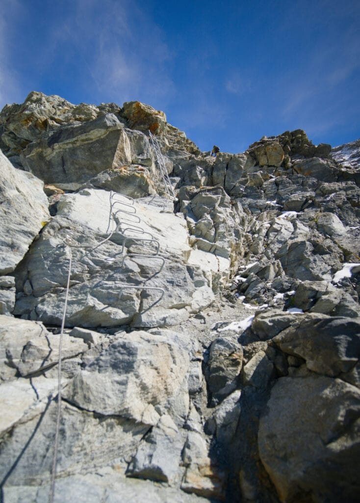 les fameuses échelles de Bertol