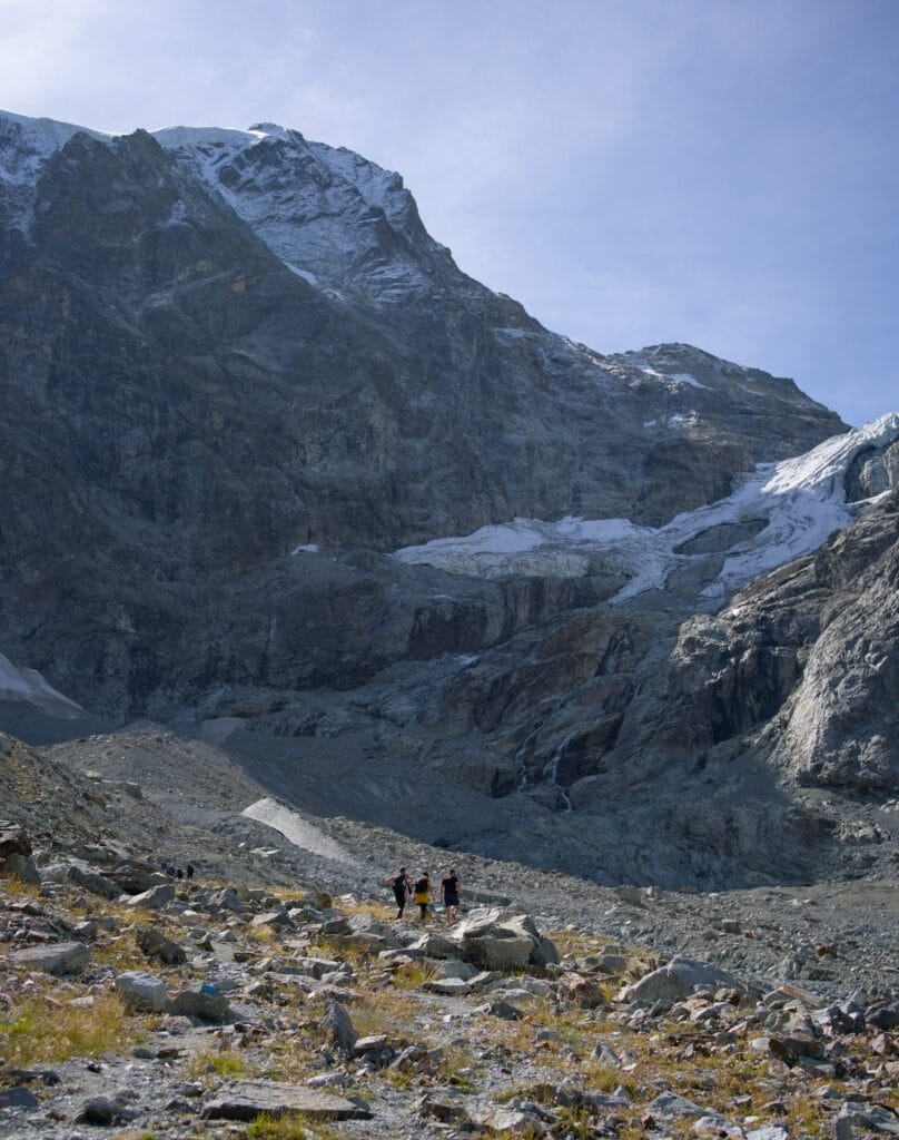 Glacier d'Arolla et Mont Collon