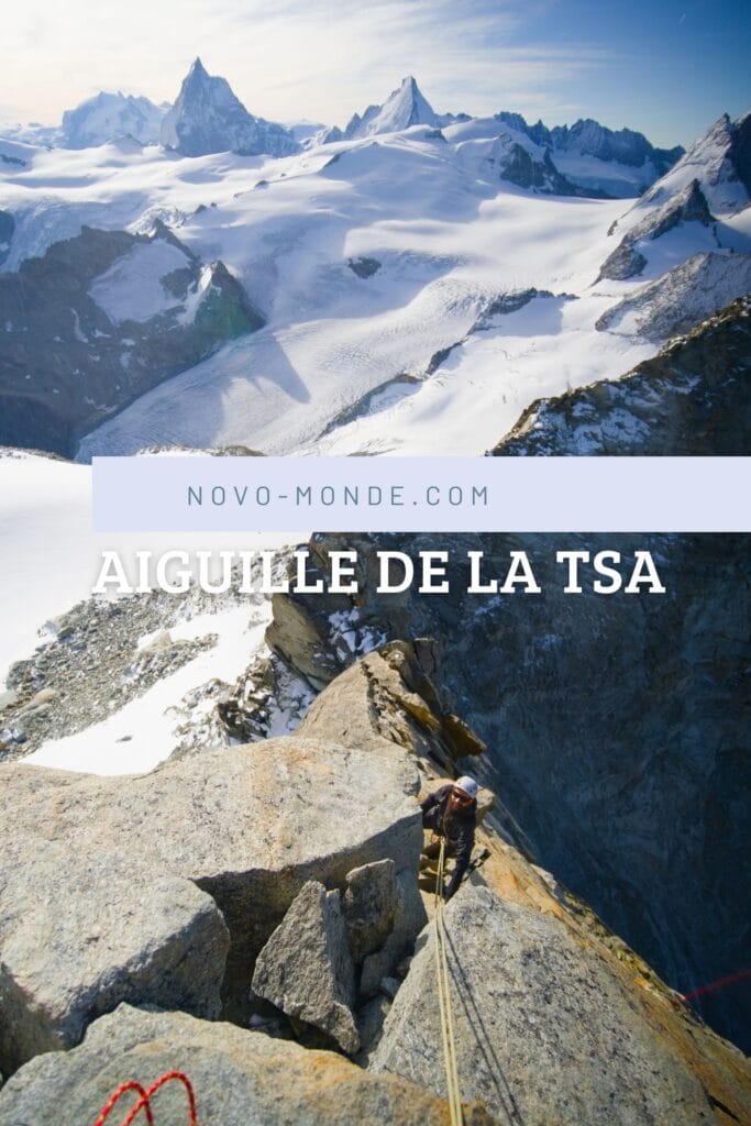 Aiguille de la Tsa depuis Bertol