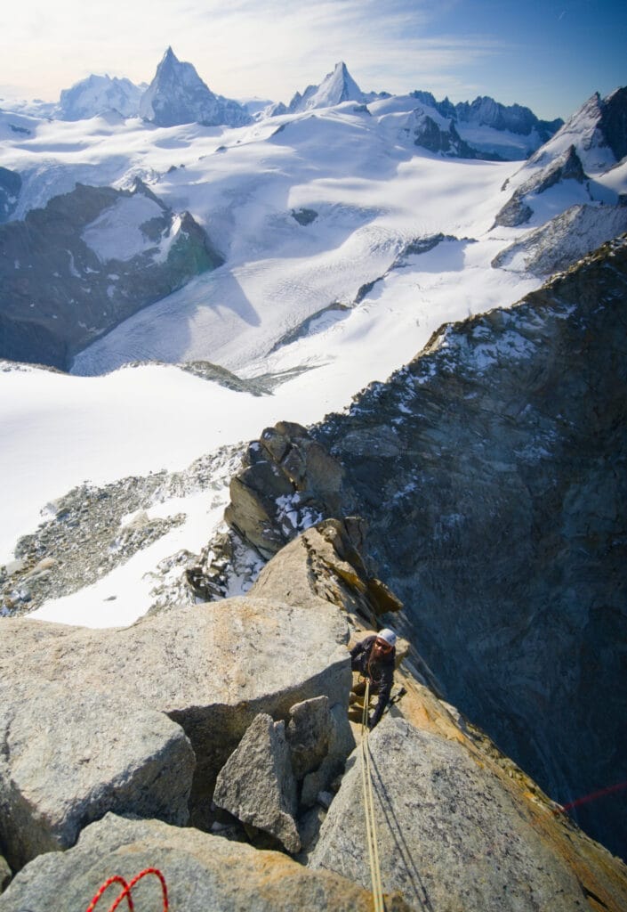 arête de l'aiguille de la Tsa