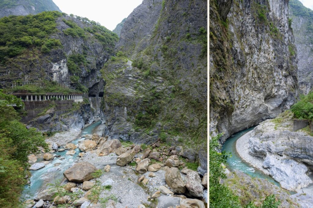 dans les gorges de Taroko