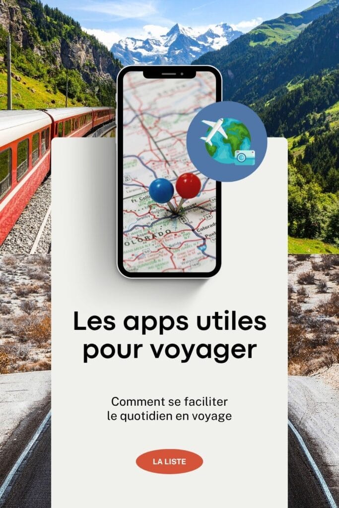 les applications mobile utiles en voyage