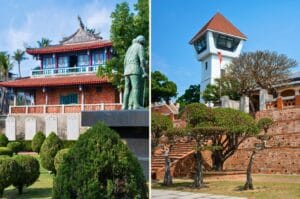Fort Provintia et Fort Zeelandia à Tainan