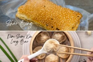 Shao Bing et Dim Sum, 2 plats de Taïwan