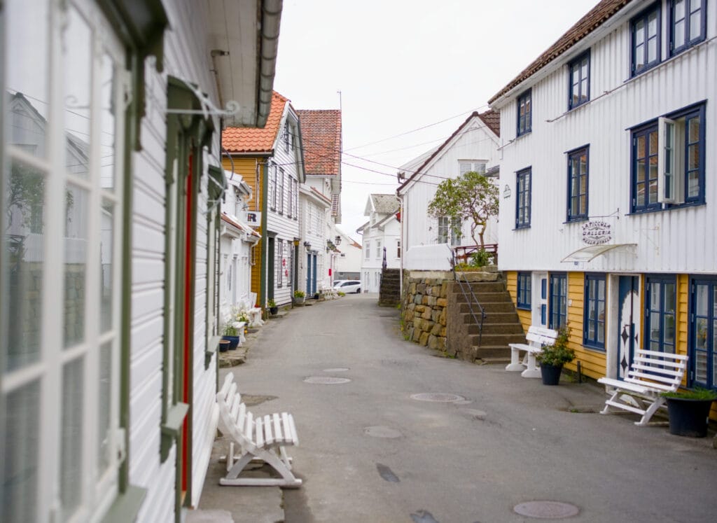 les bâtiments historiques de Sogndalstrand