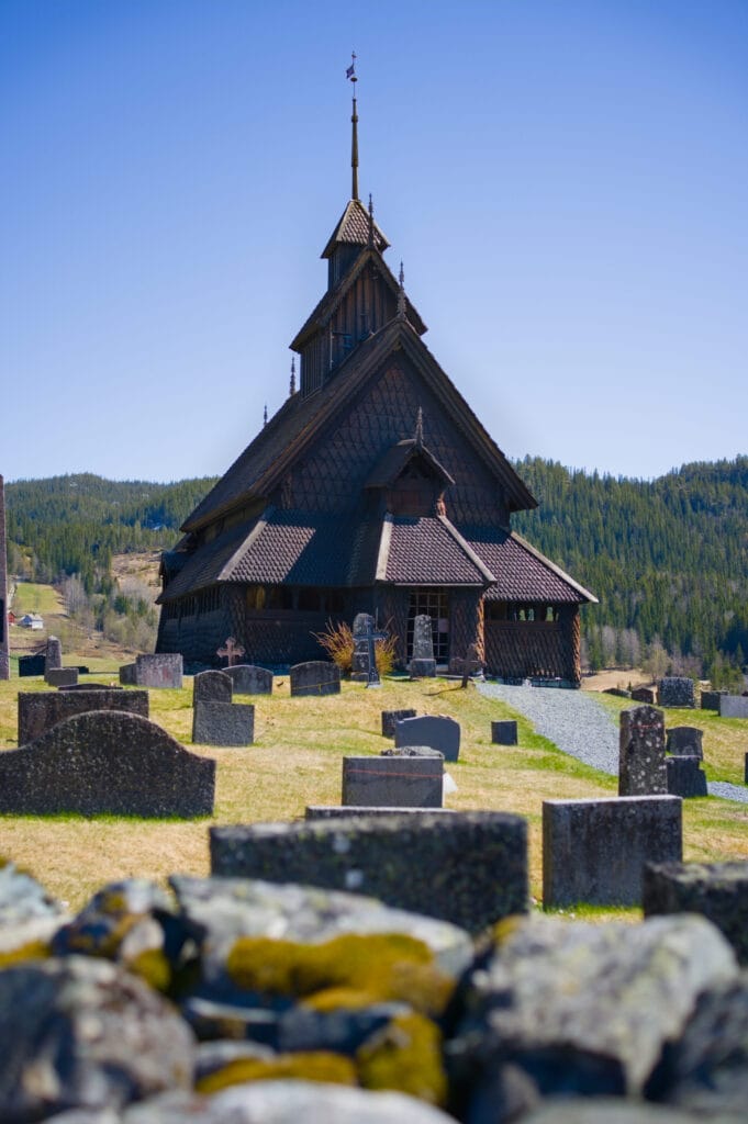 l'église en bois de Eidsborg